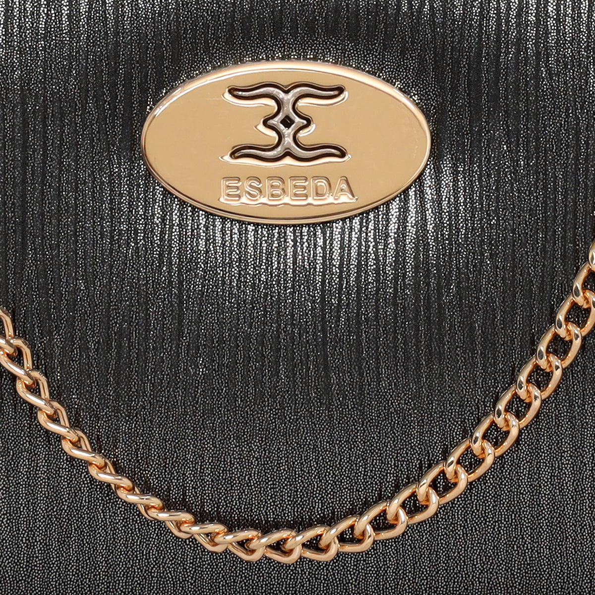 Glossy Grid Box Clutch For Womens