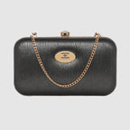 Glossy Grid Box Clutch For Womens