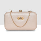 Glossy Grid Box Clutch For Womens
