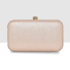 Glossy Grid Box Clutch For Womens