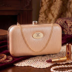 Glossy Grid Box Clutch For Womens
