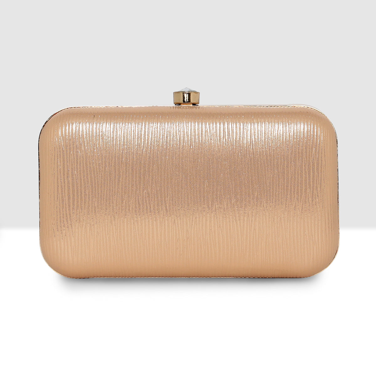 Glossy Grid Box Clutch For Womens