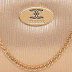 Glossy Grid Box Clutch For Womens