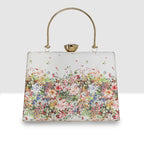 Fresh Bloom Printed Box Clutch