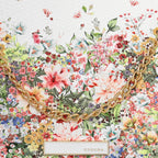 Fresh Bloom Printed Box Clutch