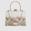 Fresh Bloom Printed Box Clutch