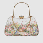 Blossom Charm  Frame Clutch