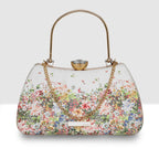Blossom Charm  Frame Clutch