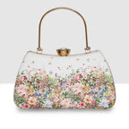Blossom Charm  Frame Clutch