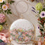 Imperial Bloom Round Clutch For Womens