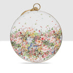 Imperial Bloom Round Clutch For Womens