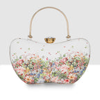 Petal Blossom Curve Clutch For Womens