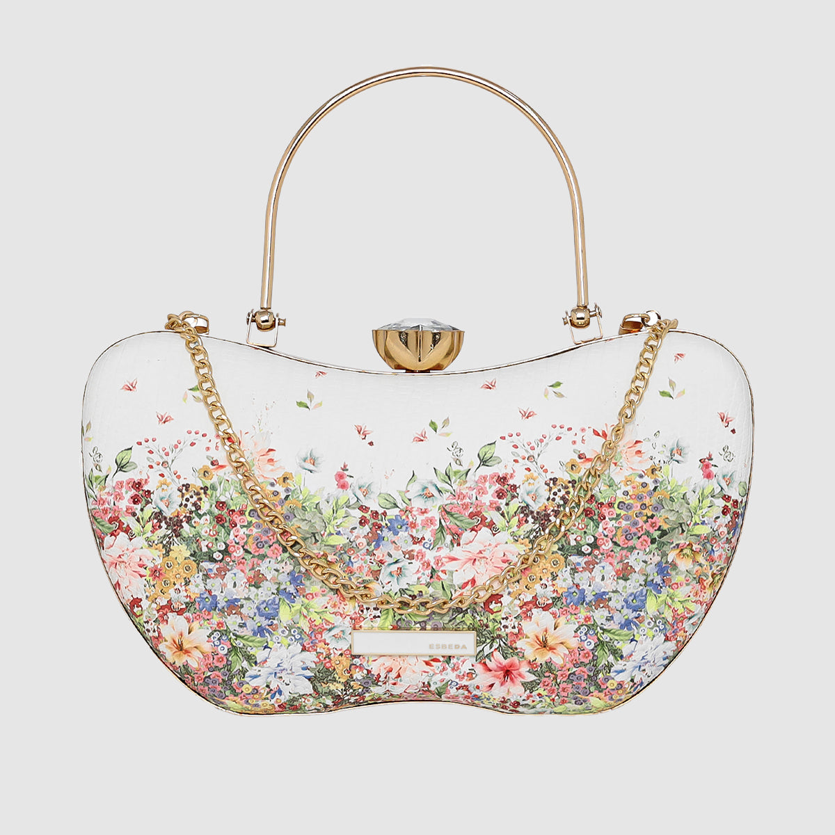 Petal Blossom Curve Clutch For Womens Main image