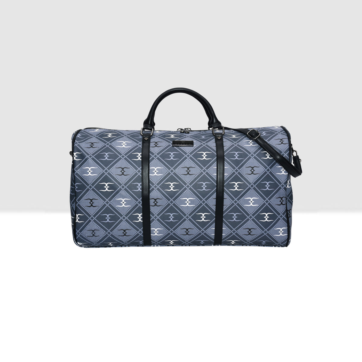 Logo Printed Weekender Travel Duffle Bag