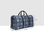 Logo Printed Weekender Travel Duffle Bag