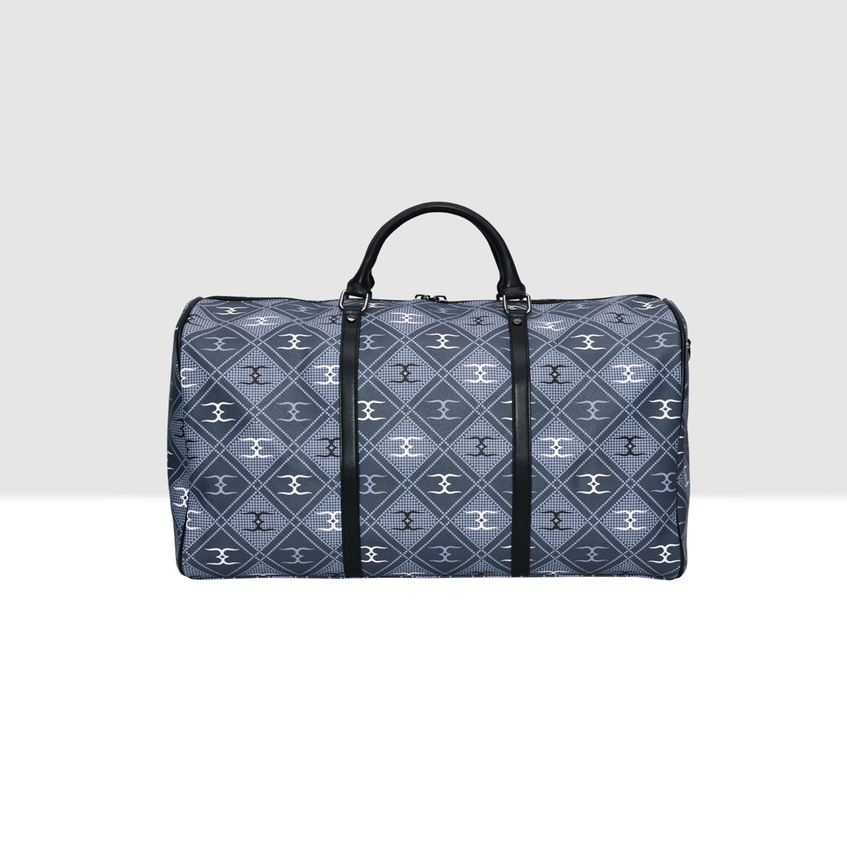 Logo Printed Weekender Travel Duffle Bag