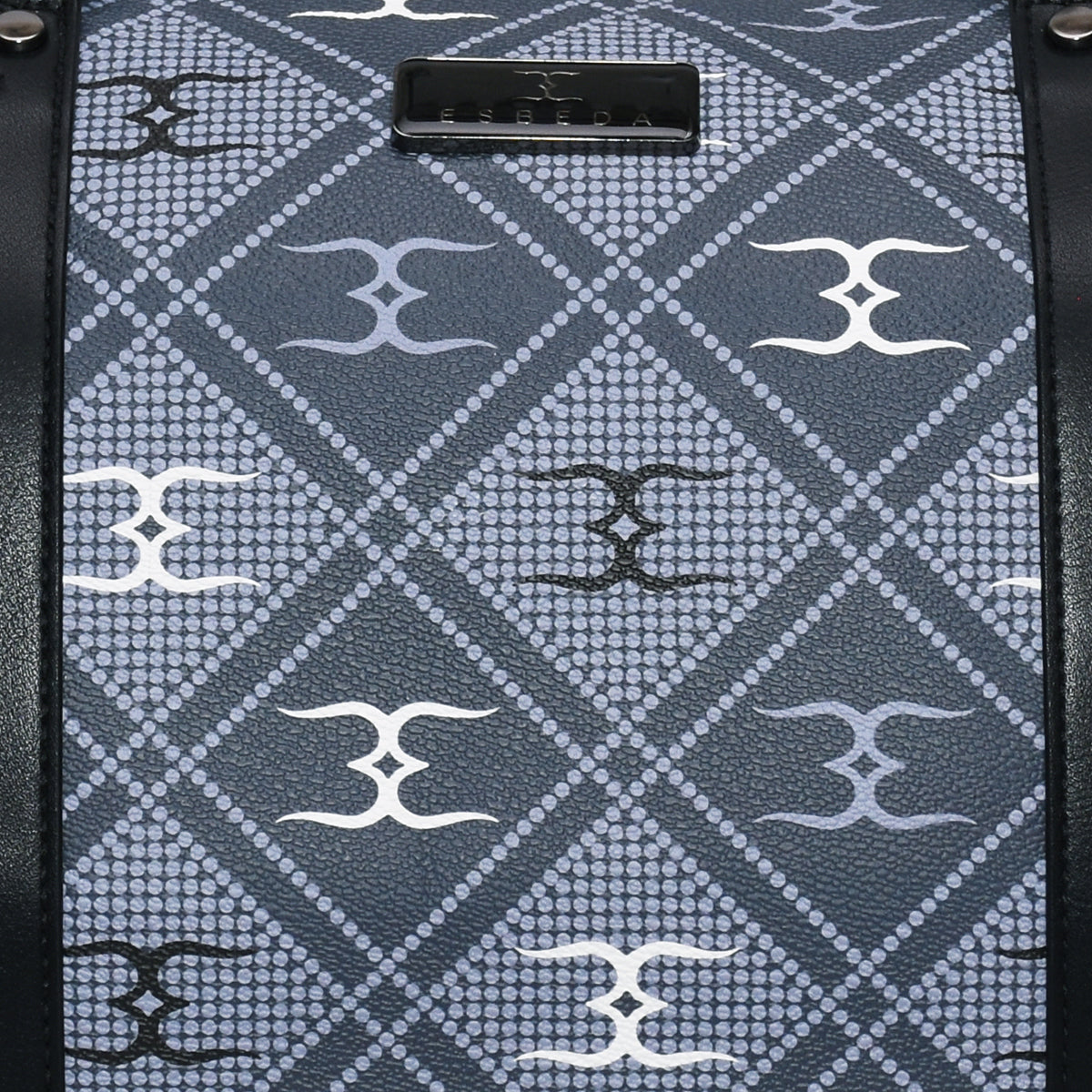 Logo Printed Weekender Travel Duffle Bag