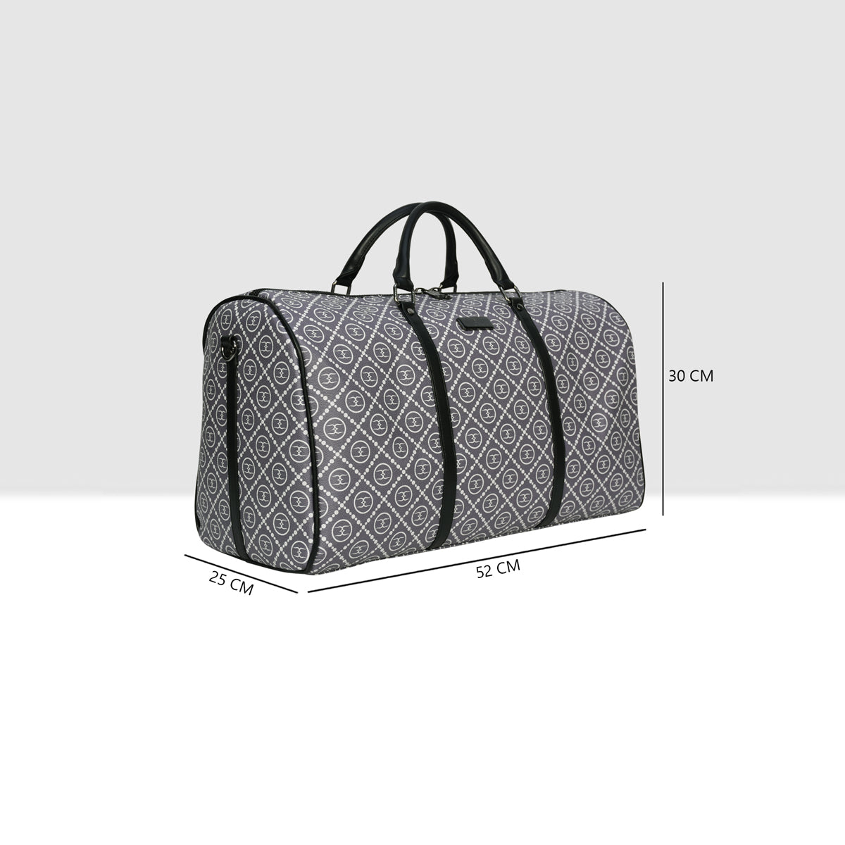 Logo Printed Stylish Travel Duffle Bag
