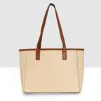Signature Dual Tone Handbag For Womens
