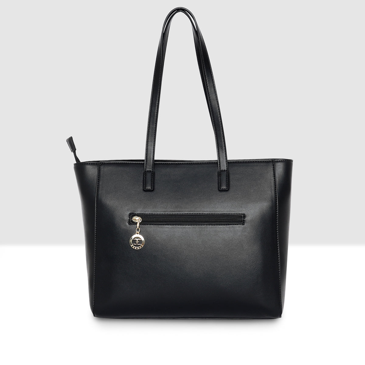Ribbed Charm Detail Handbag For Womens
