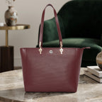 Ribbed Charm Detail Handbag For Womens