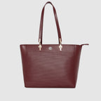Ribbed Charm Detail Handbag For Womens