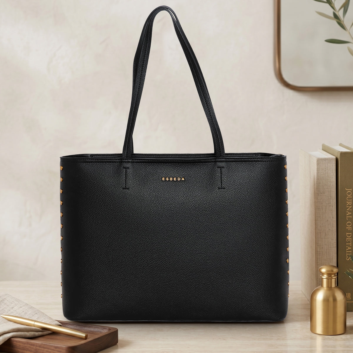 Stud Edge Classic Handbag Main image