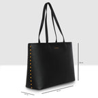 Stud Edge Classic Handbag
