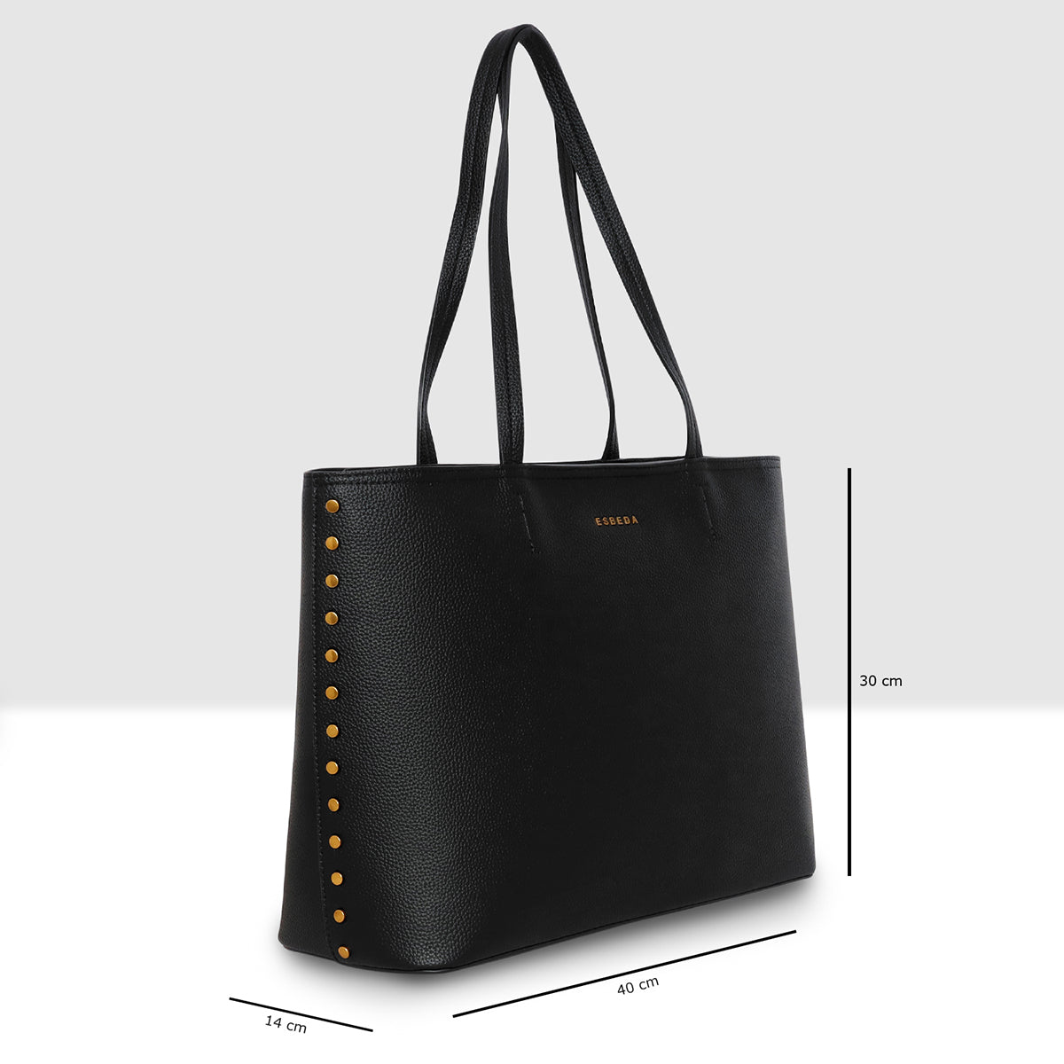 Stud Edge Classic Handbag