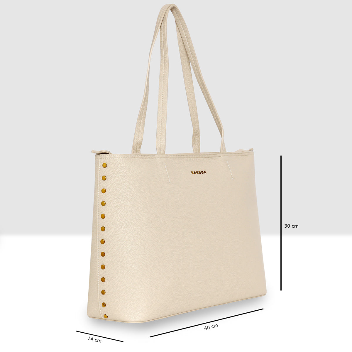 Stud Edge Classic Handbag