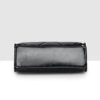 Quilted Gloss Charm Handbag For Womens