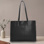 Monogram Texture Handbag For Womens