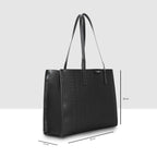 Monogram Texture Handbag For Womens
