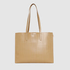 Monogram Texture Handbag For Womens