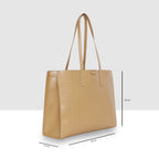 Monogram Texture Handbag For Womens