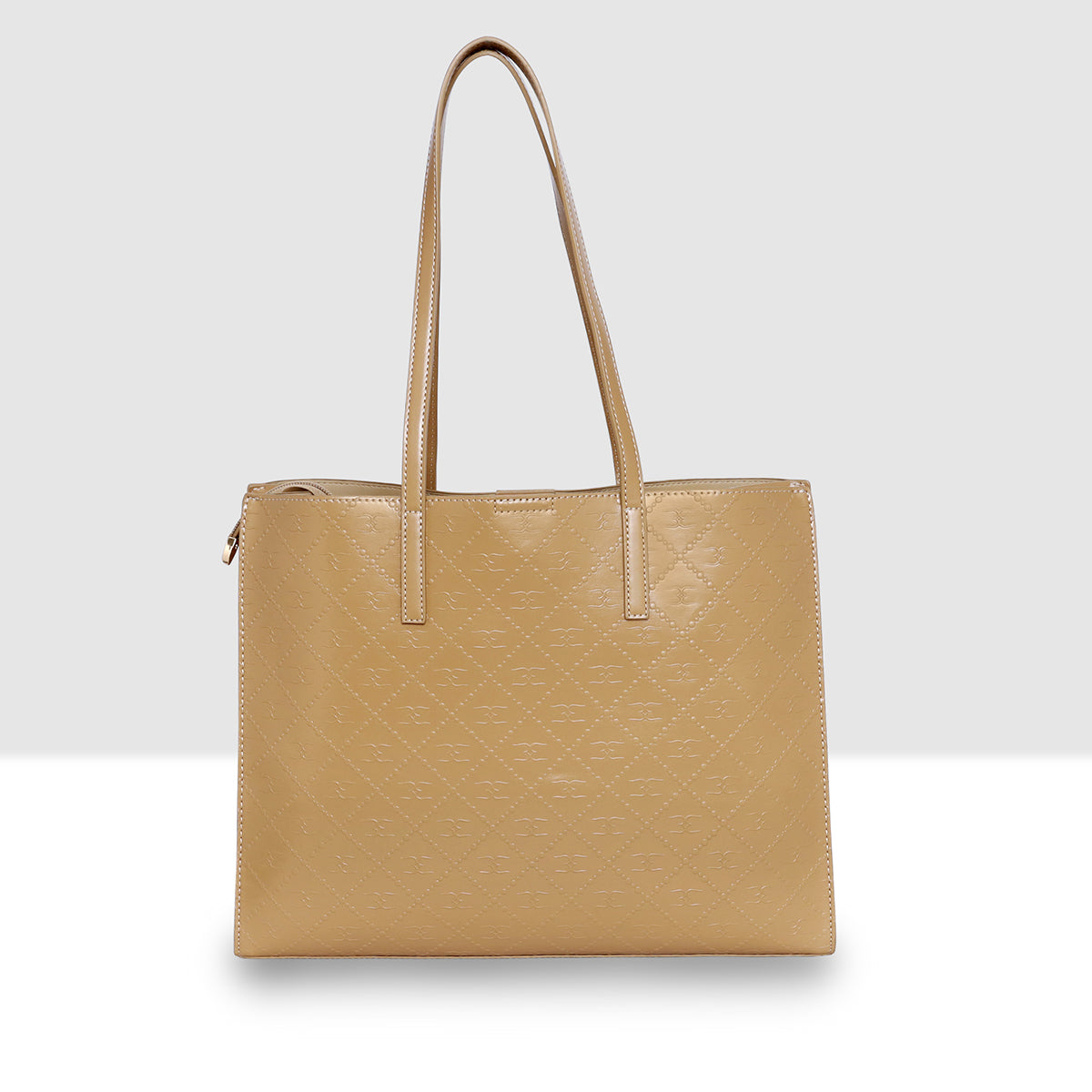 Monogram Texture Handbag For Womens