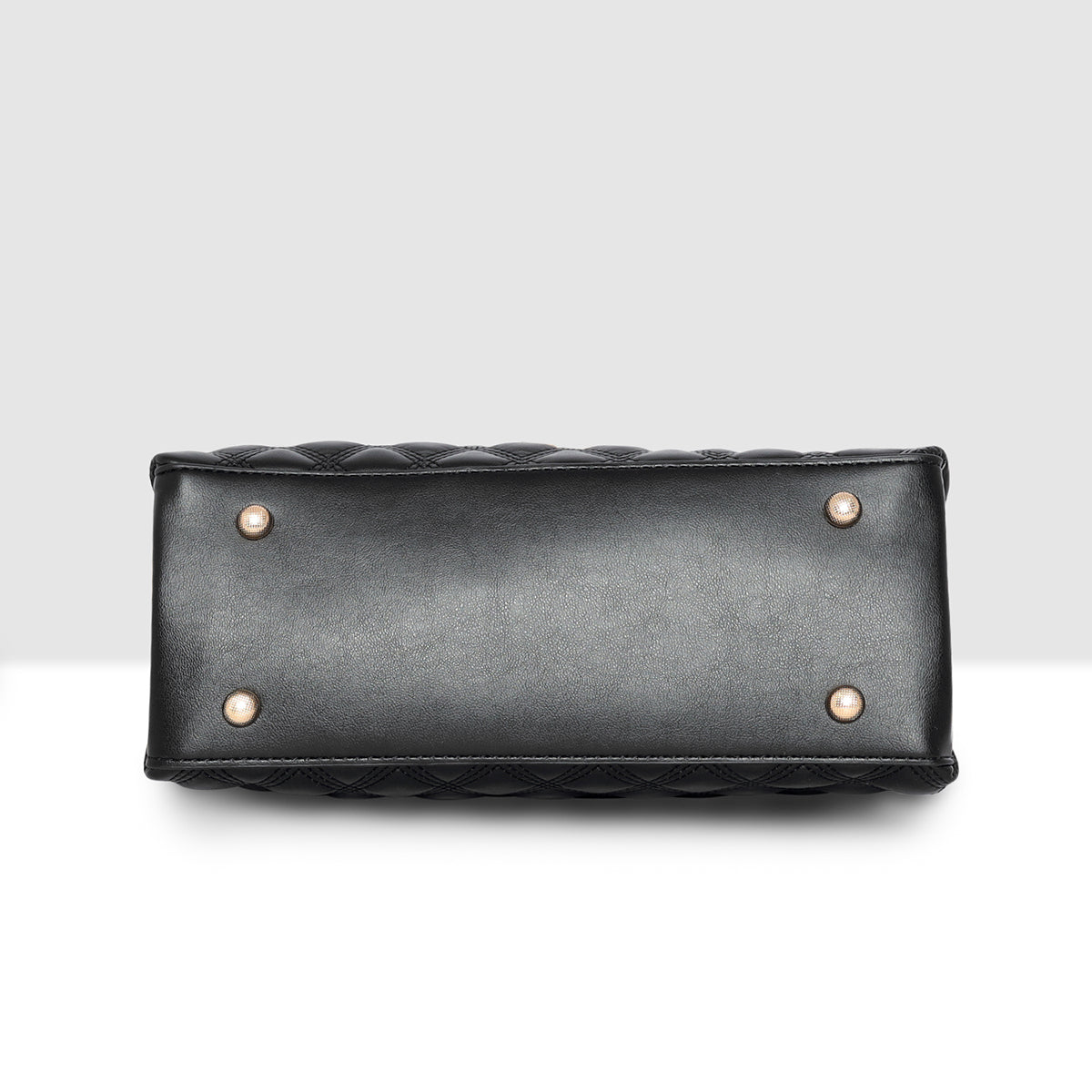 Luxe Quilted Top Handle Bag For Womens