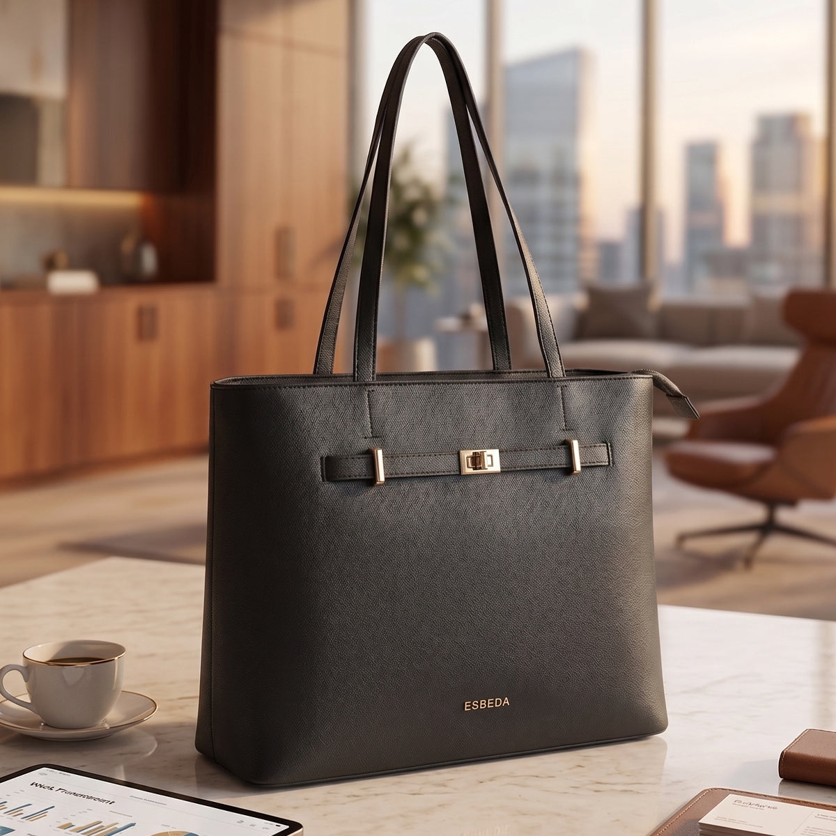 Regal Structured Handbag For Womens Main image