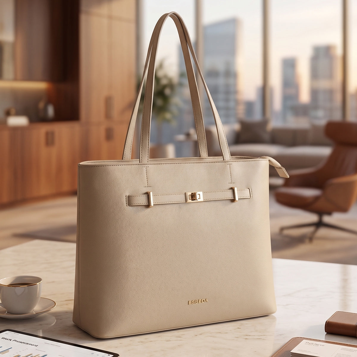 Regal Structured Handbag For Womens