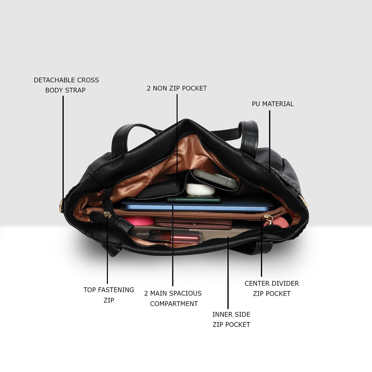 Braida Luxe Carryall For Womens