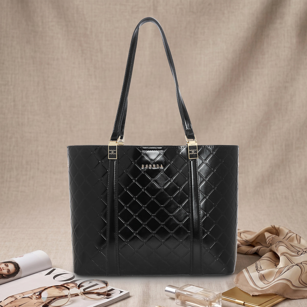 Elegance Carryall Handbag For Womens