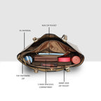 Elegance Carryall Handbag For Womens