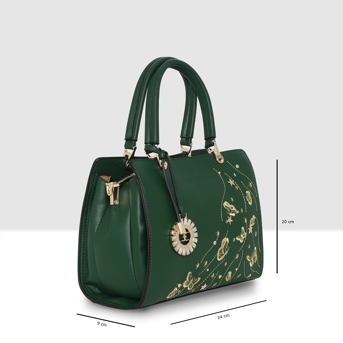 Celestial Butterfly Embroidered Handbag For Womens
