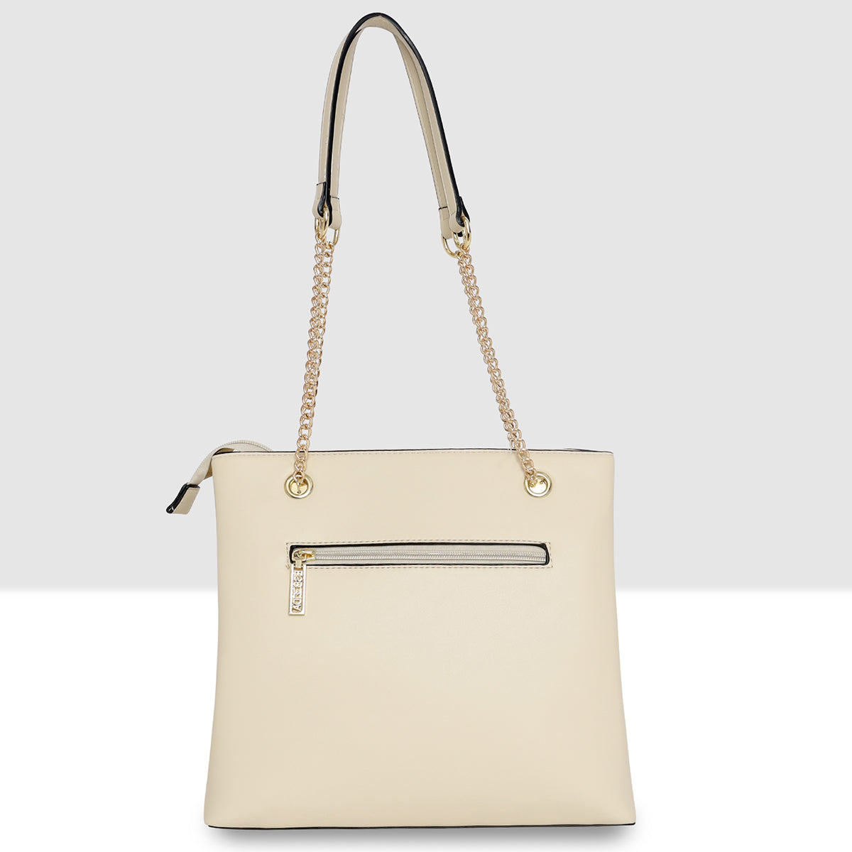 Quilted Chain Accent Handbag For Womens