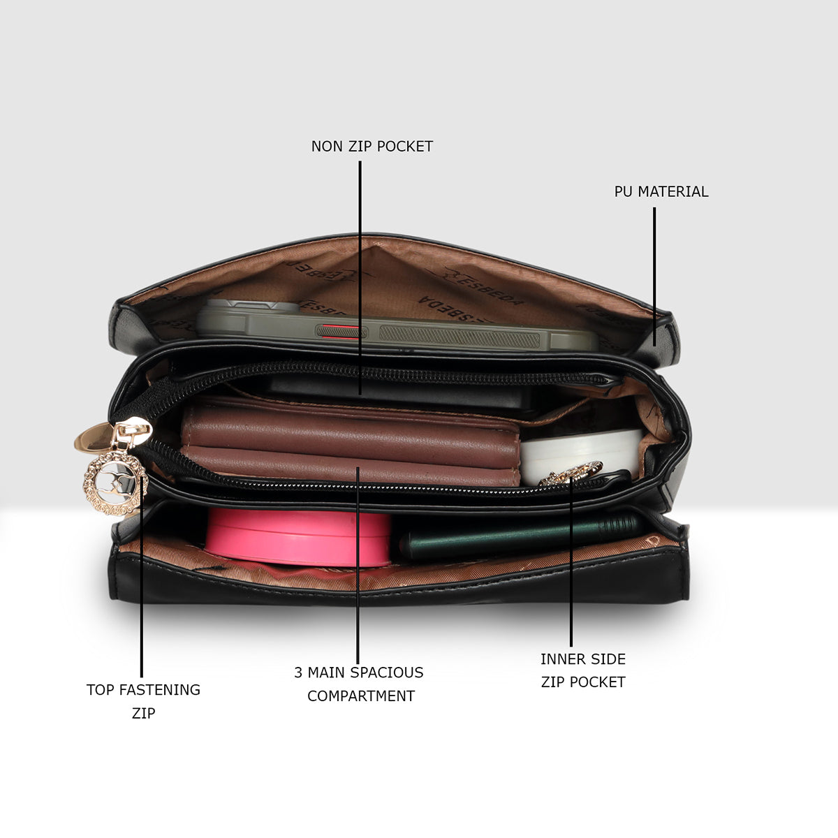 Majestic Prime Flap Handbag For Womens