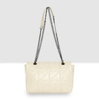 Vintage Quilted Flap Slingbag For Womens