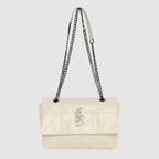 Vintage Quilted Flap Slingbag For Womens
