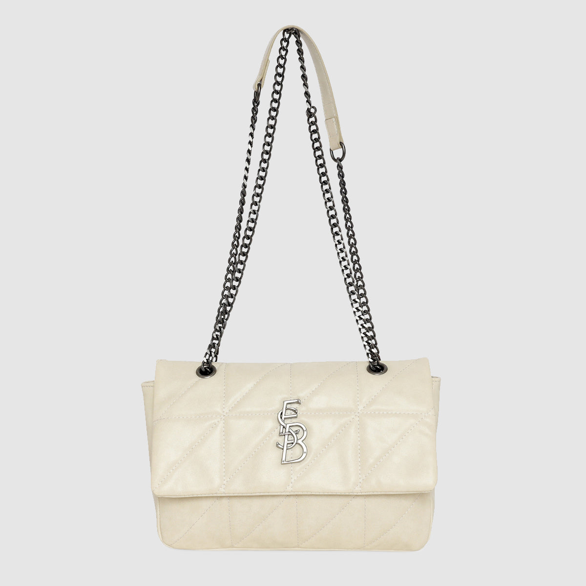 Vintage Quilted Flap Slingbag For Womens