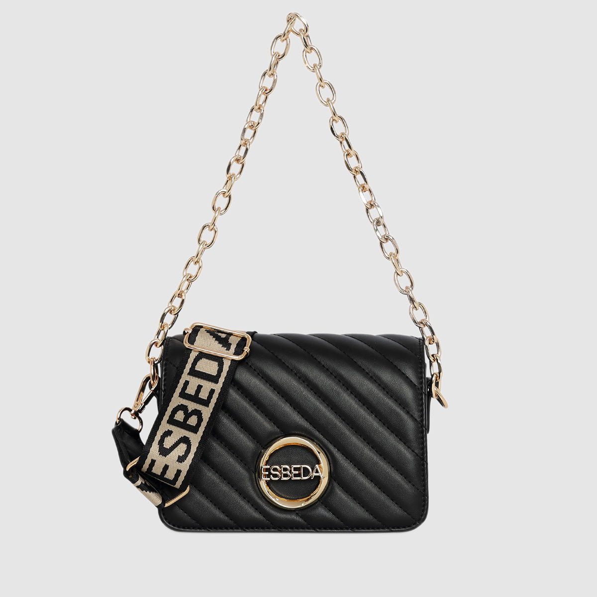 Chevron Quilted Mini Slingbag For Womens Main image