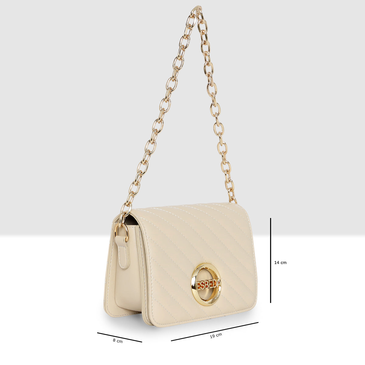 Chevron Quilted Mini Slingbag For Womens